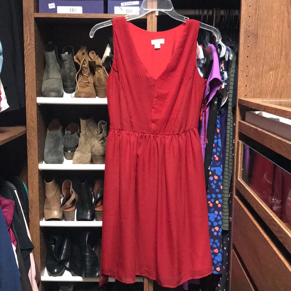 NWOT Tevolio red dress- sz10